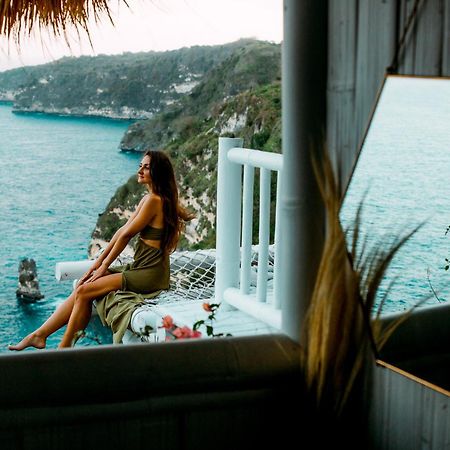 Tropical Glamping Nusa Penida Diamond Beach - Cliff Side Edge Polilit Eksteriør billede