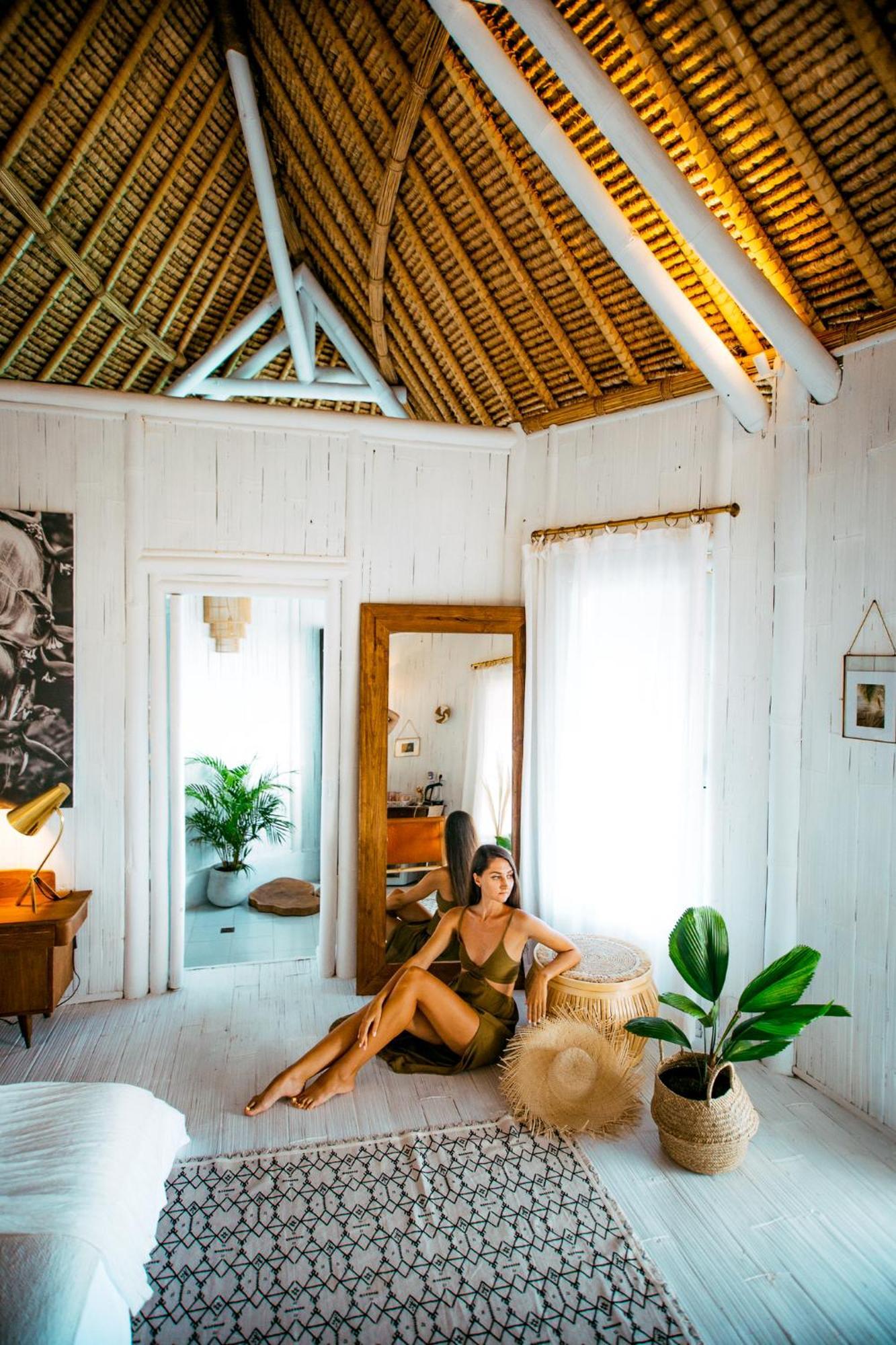 Tropical Glamping Nusa Penida Diamond Beach - Cliff Side Edge Polilit Eksteriør billede