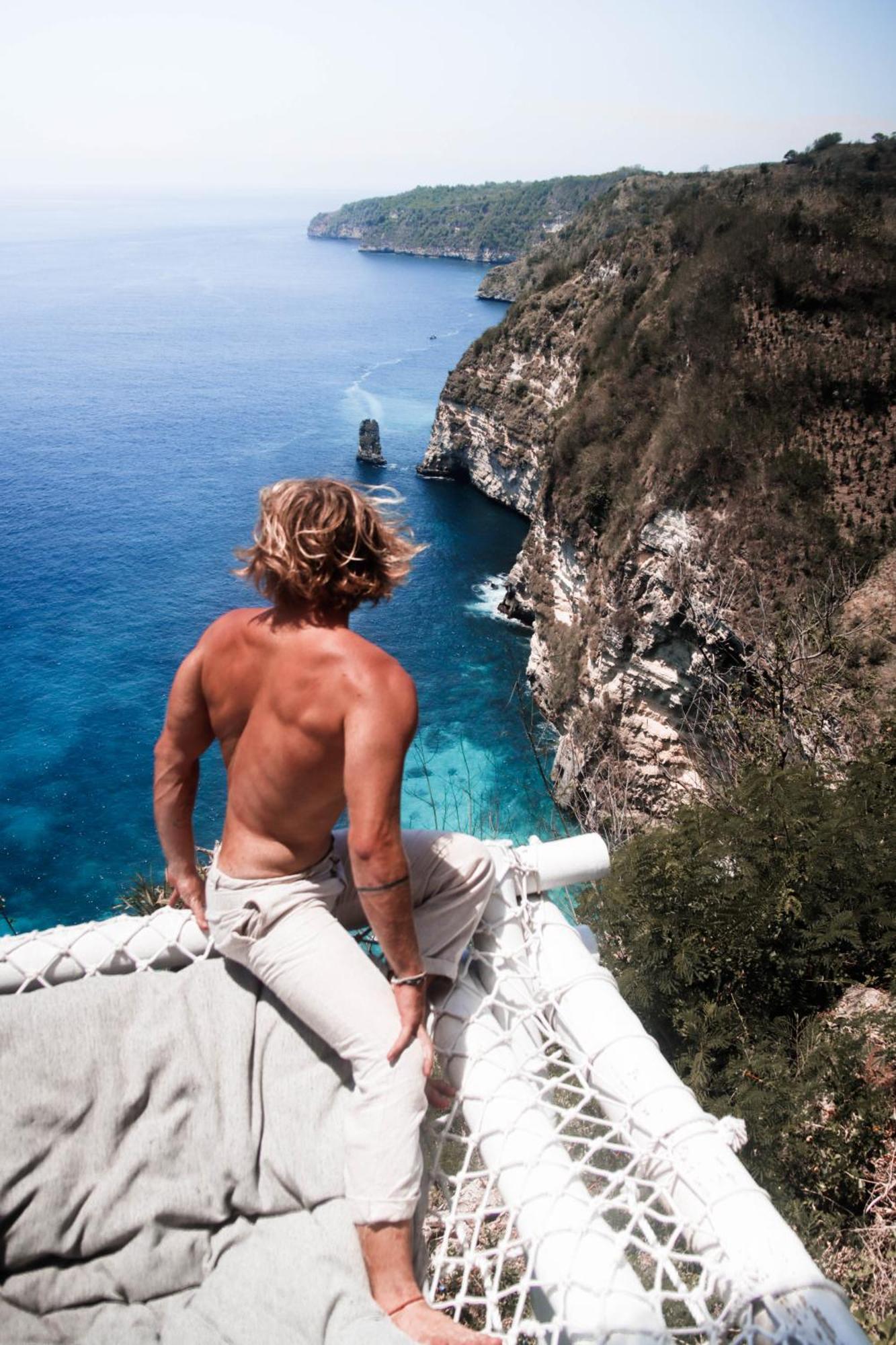 Tropical Glamping Nusa Penida Diamond Beach - Cliff Side Edge Polilit Eksteriør billede