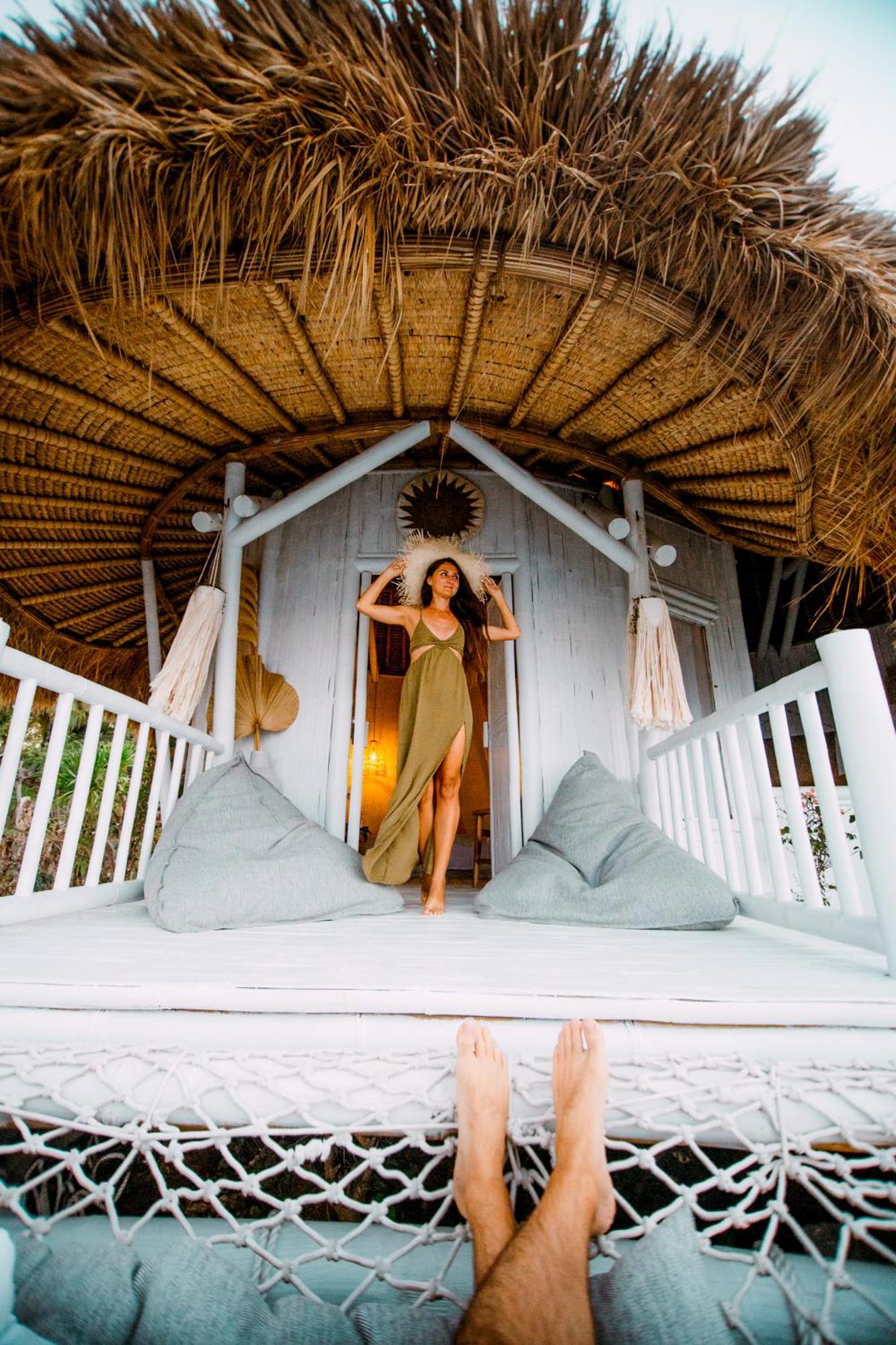 Tropical Glamping Nusa Penida Diamond Beach - Cliff Side Edge Polilit Eksteriør billede