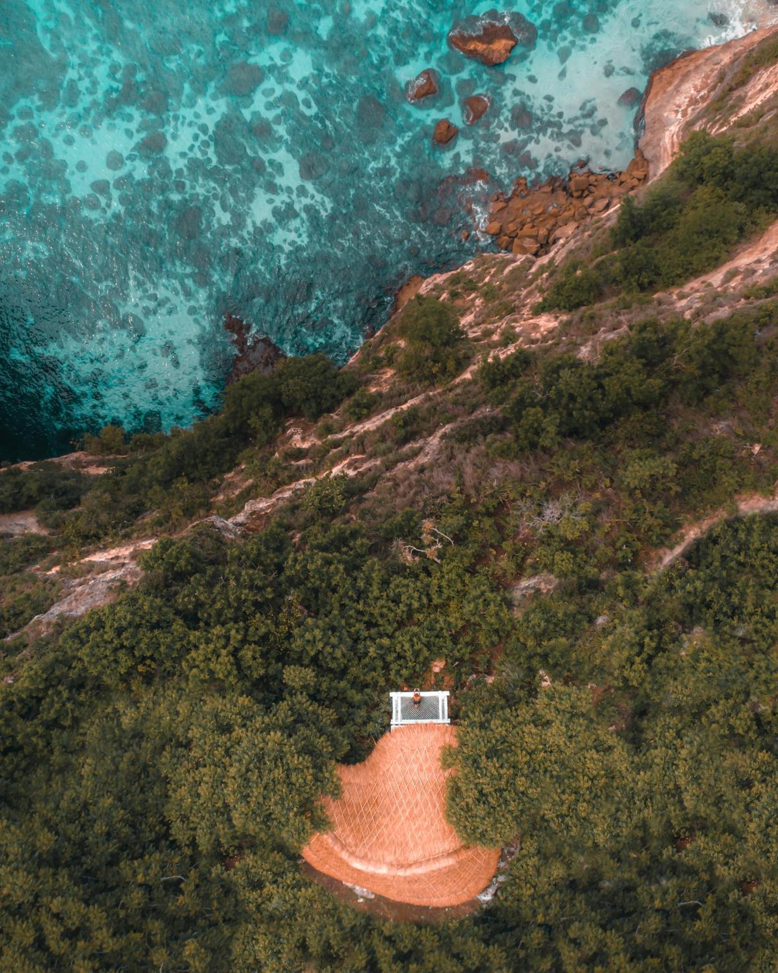 Tropical Glamping Nusa Penida Diamond Beach - Cliff Side Edge Polilit Eksteriør billede