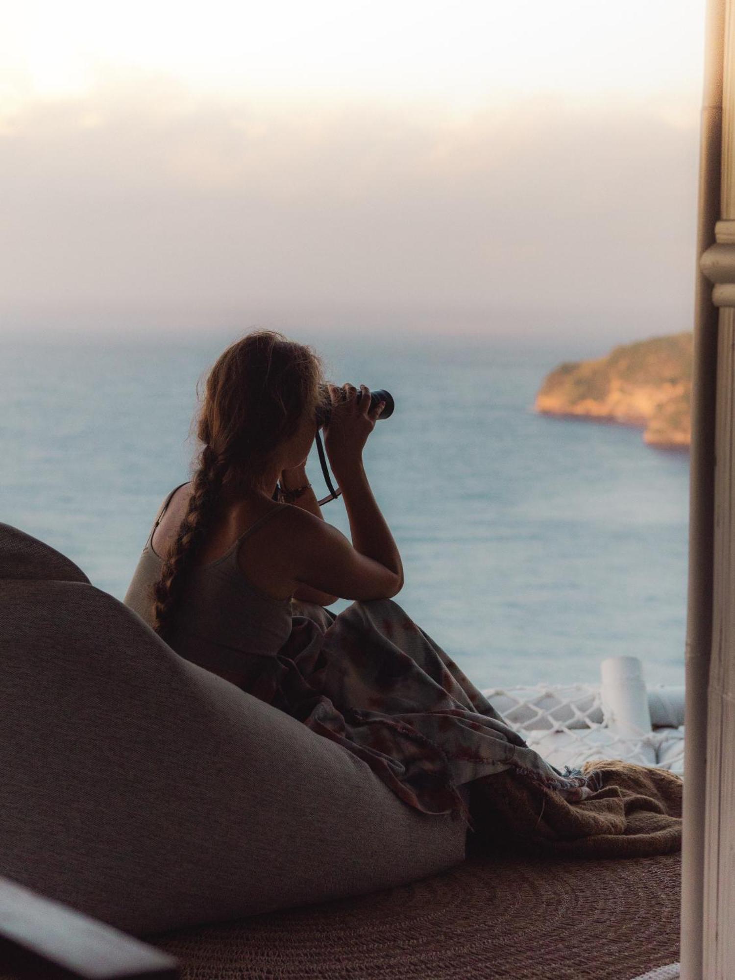 Tropical Glamping Nusa Penida Diamond Beach - Cliff Side Edge Polilit Eksteriør billede