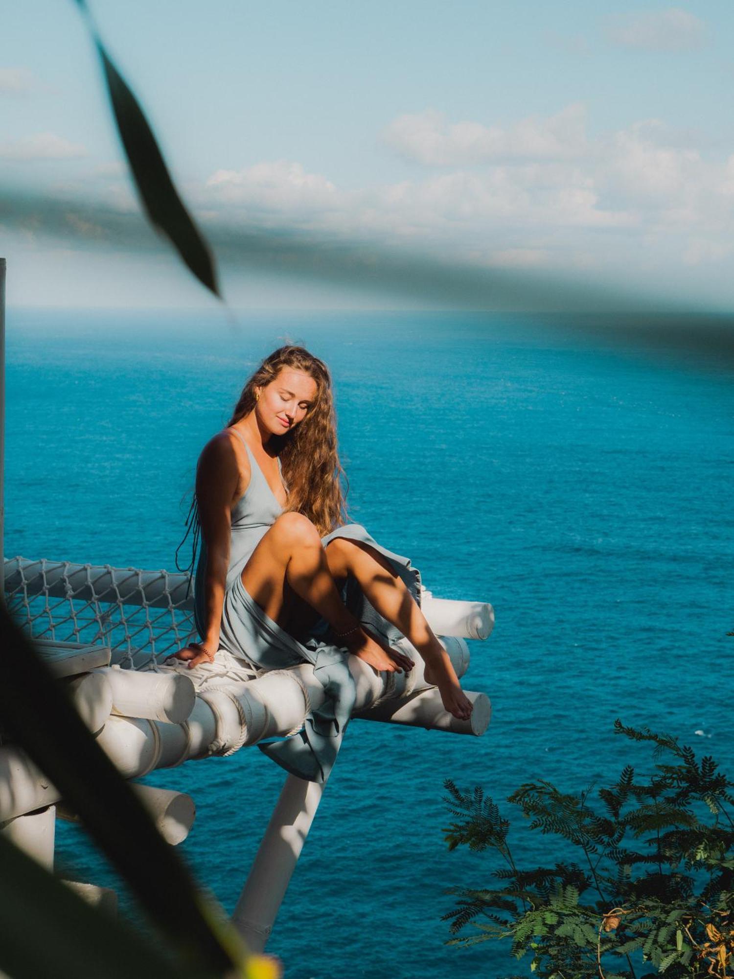 Tropical Glamping Nusa Penida Diamond Beach - Cliff Side Edge Polilit Eksteriør billede