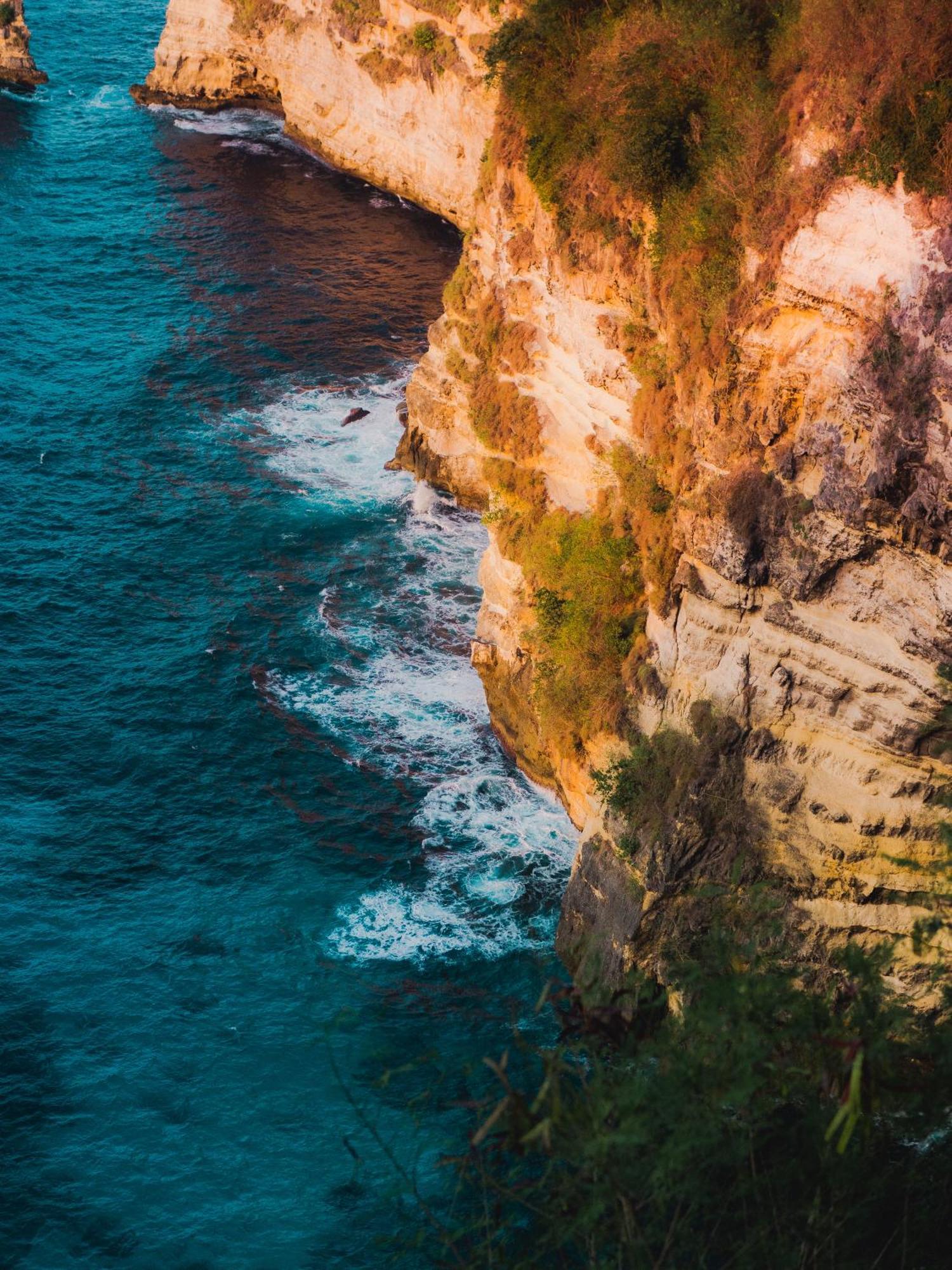 Tropical Glamping Nusa Penida Diamond Beach - Cliff Side Edge Polilit Eksteriør billede